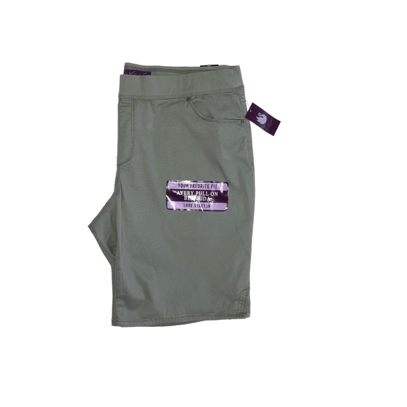 Gloria Vanderbilt Stretch Luxe Women’s Shorts NWT - Picture 2 of 4